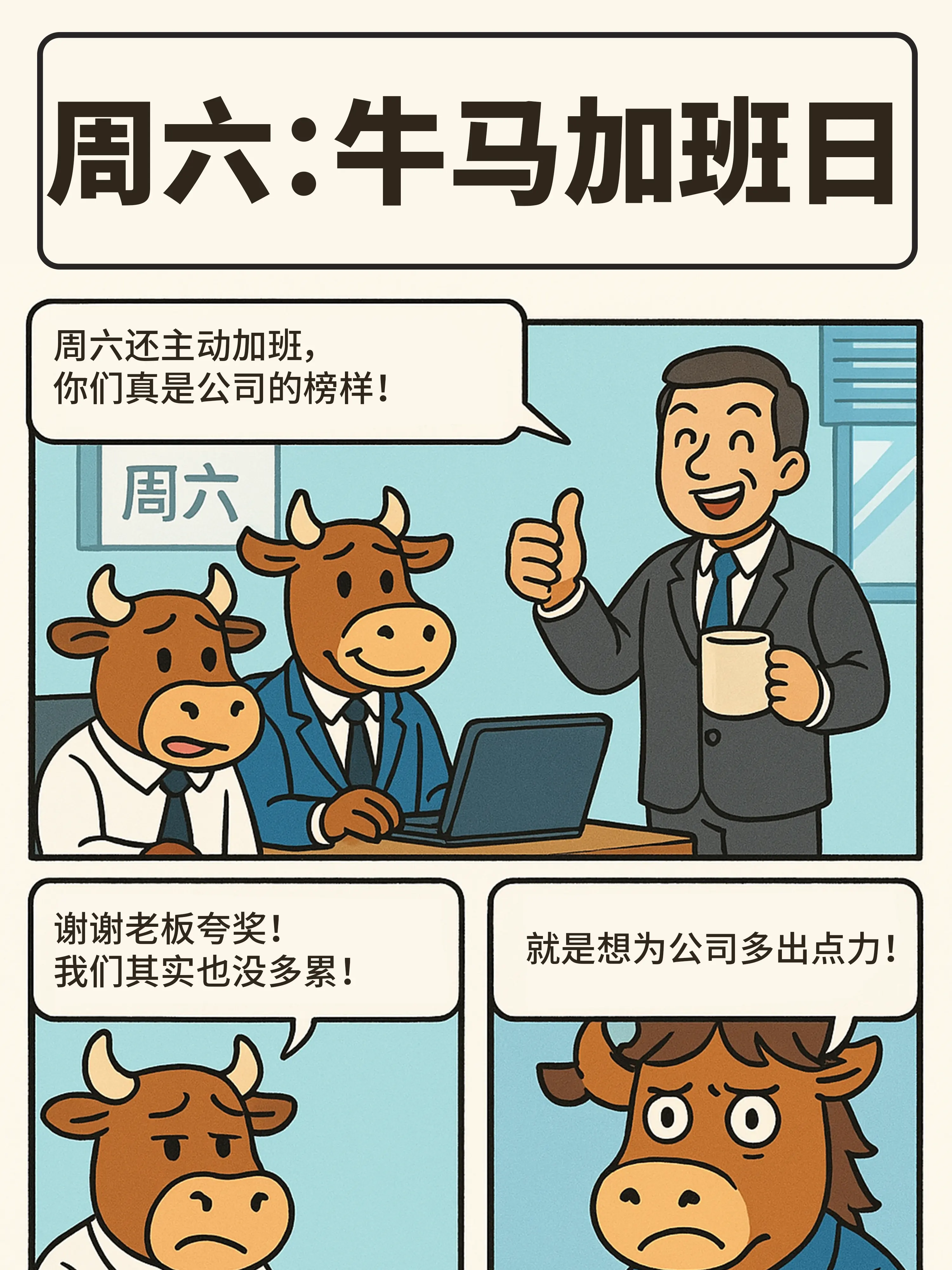 周末工位，熟悉的牢籠漫畫封面图片