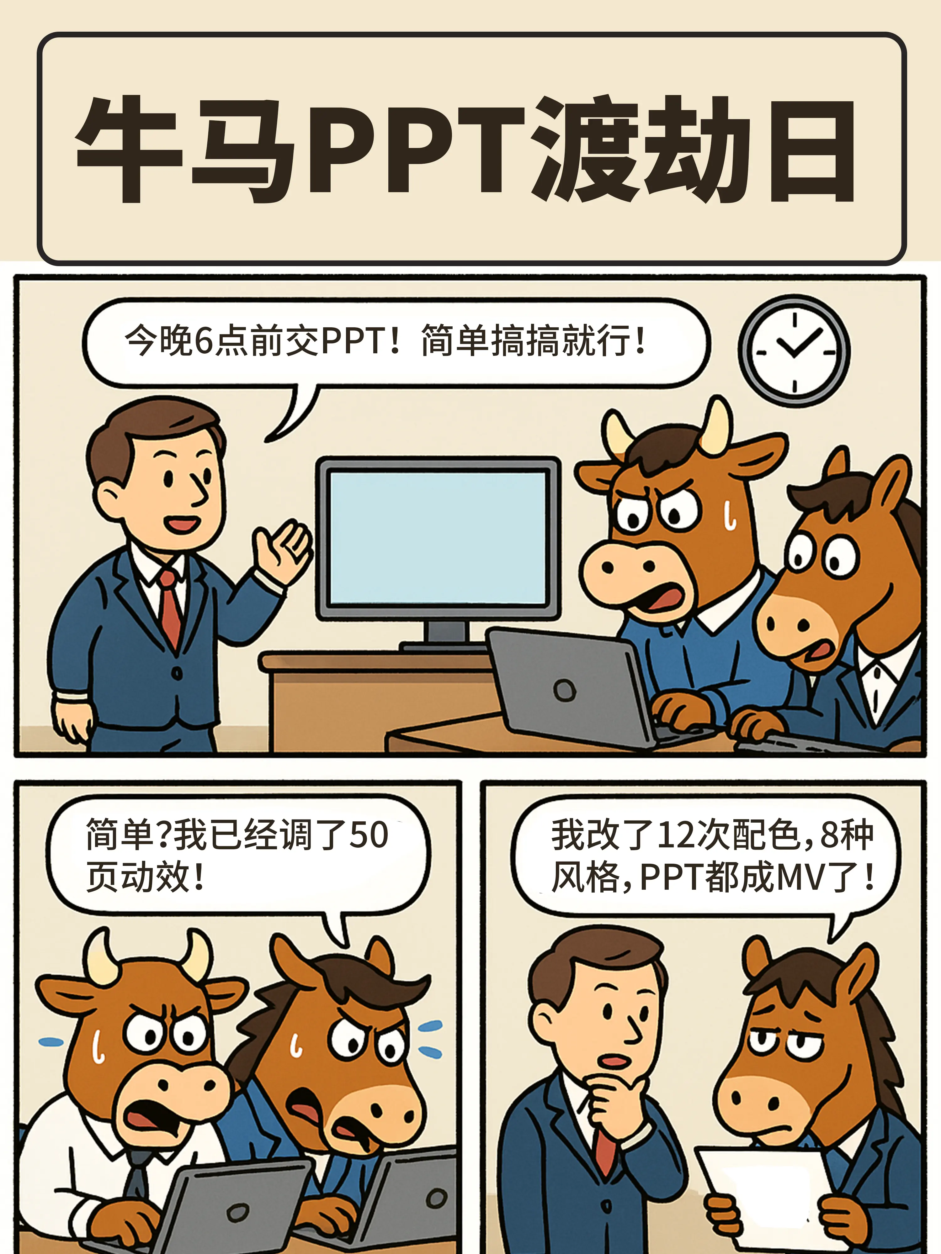 領導：要高大上！我：要命！漫畫封面图片