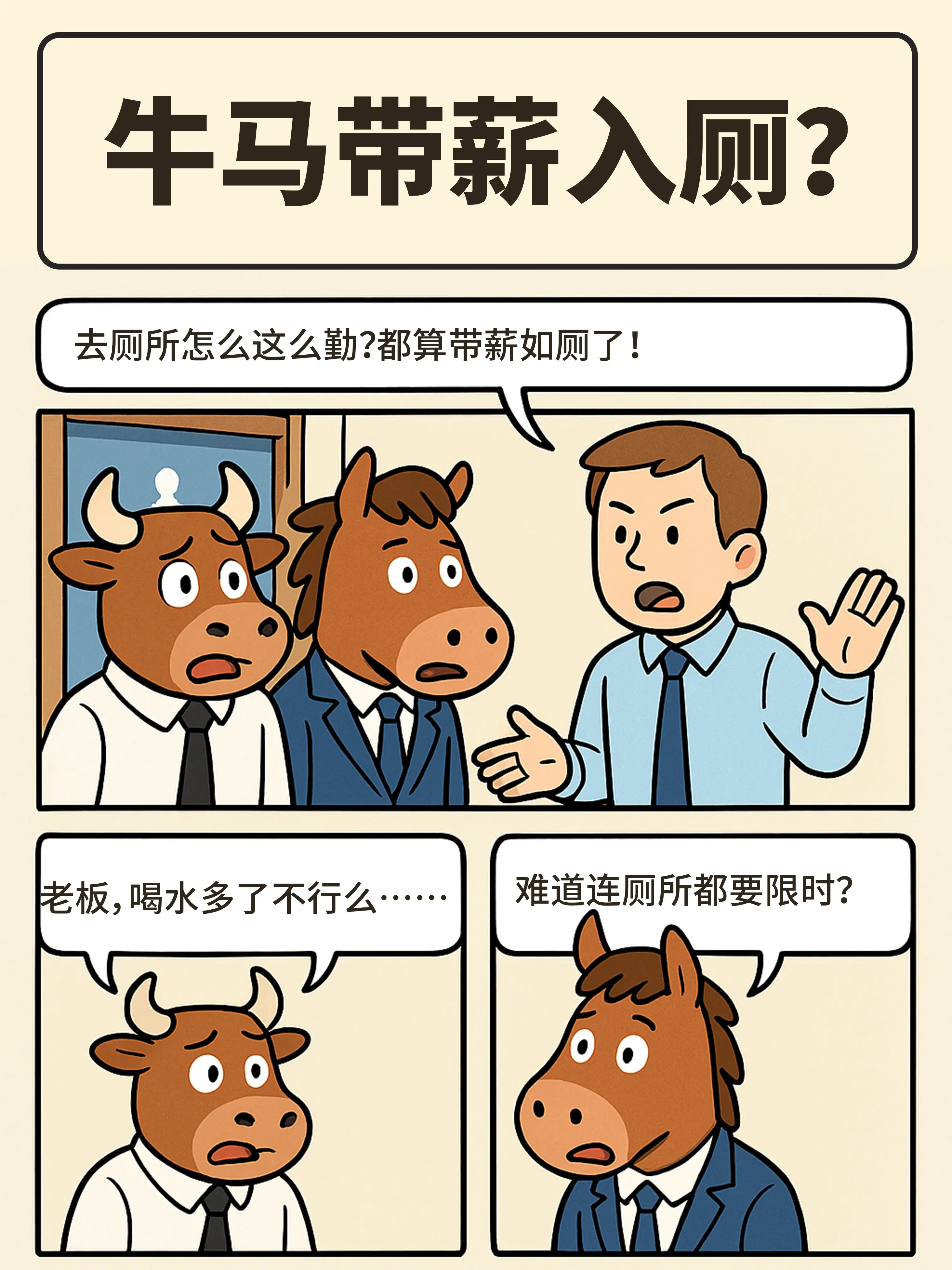 廁所WiFi比工位快三倍漫畫封面图片