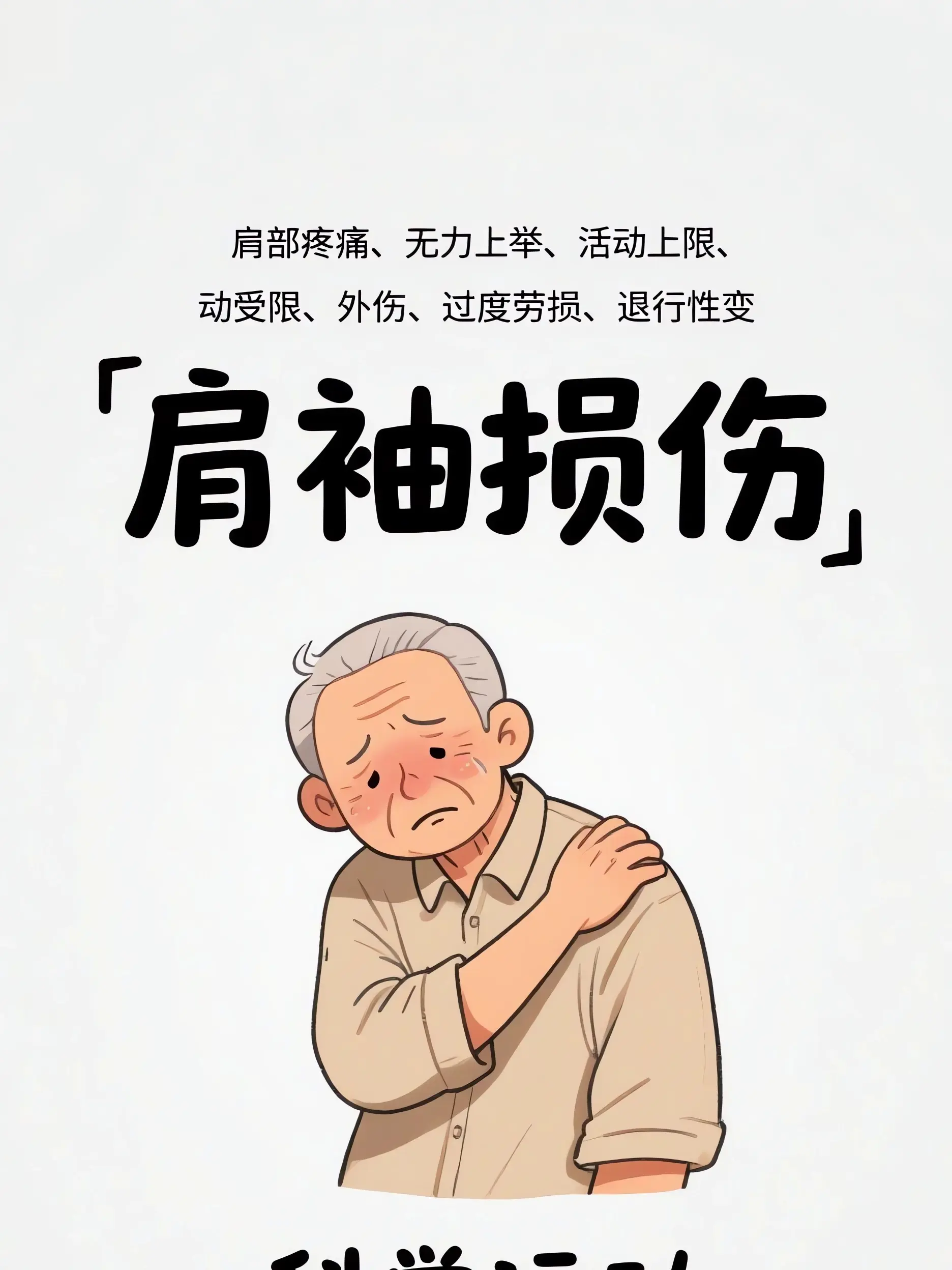 擡手痛？你的肩袖在求救漫畫封面图片