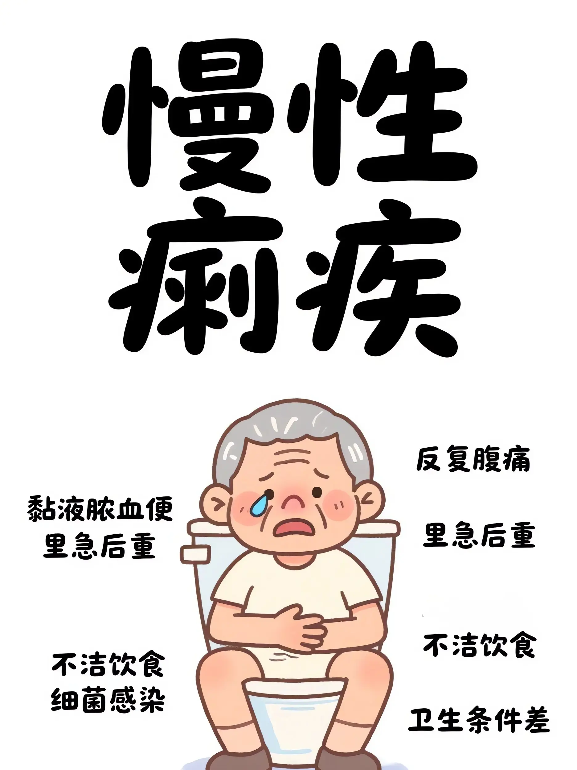 慢性痢疾：腸子