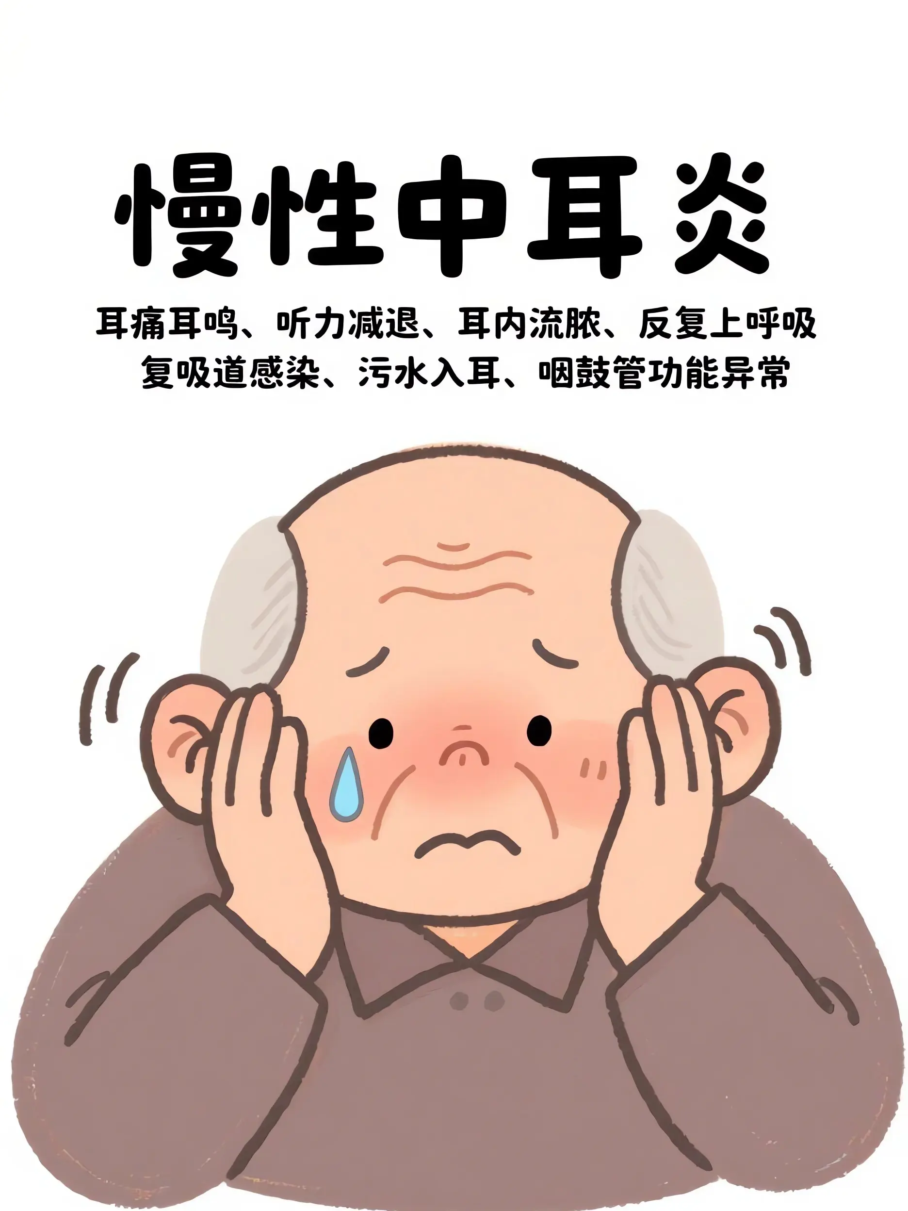 中耳炎：耳朵的
