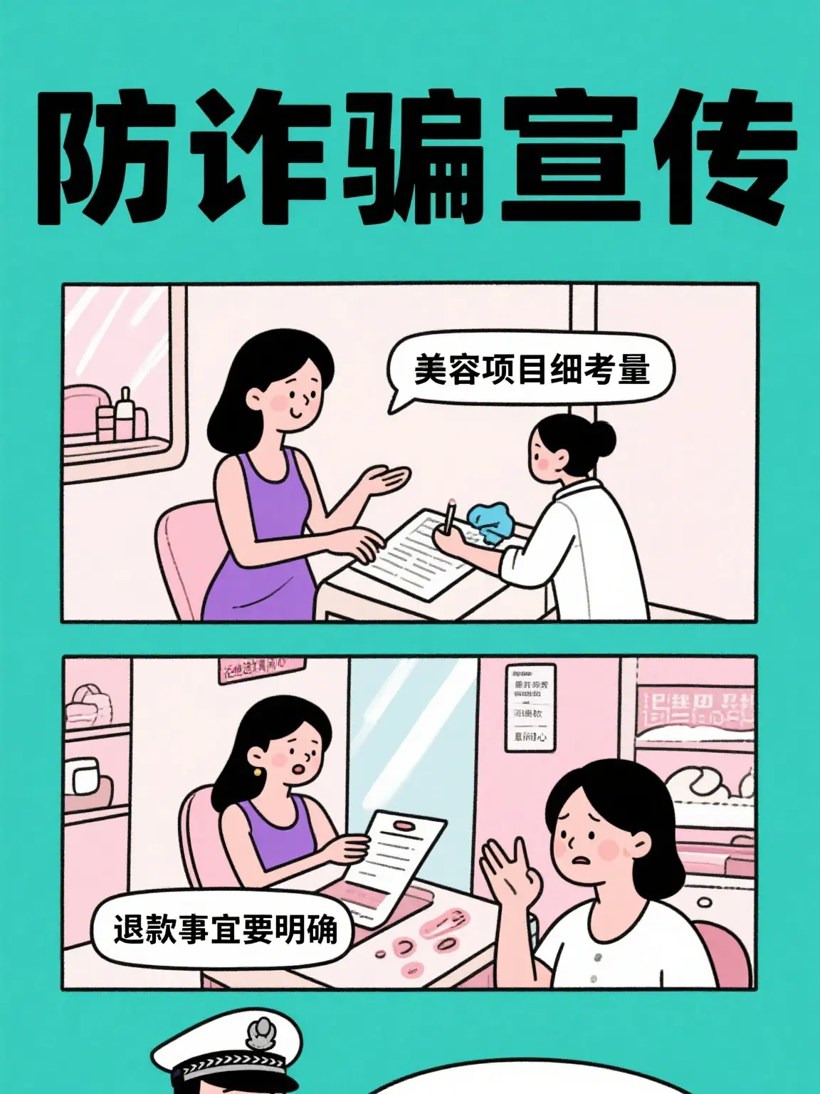“美容貸”連環套：美麗背後的深淵漫畫封面图片