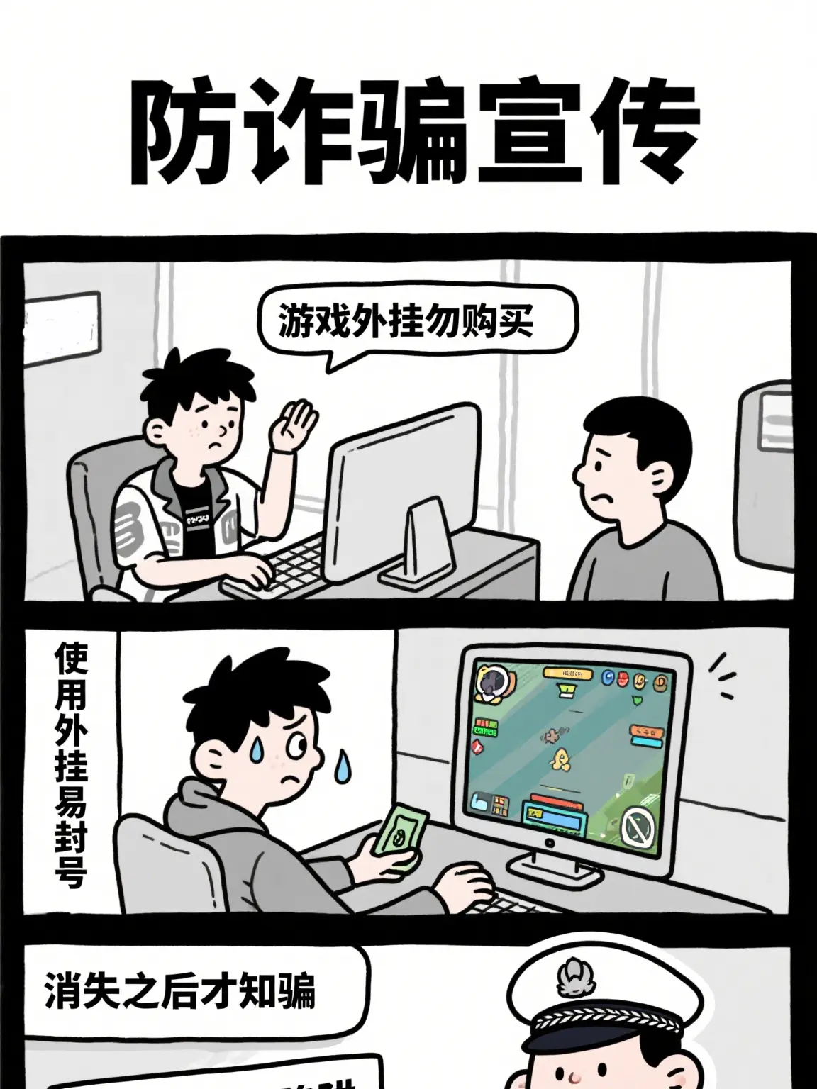 本想開挂上王者，結果賬號變礦機漫畫封面图片