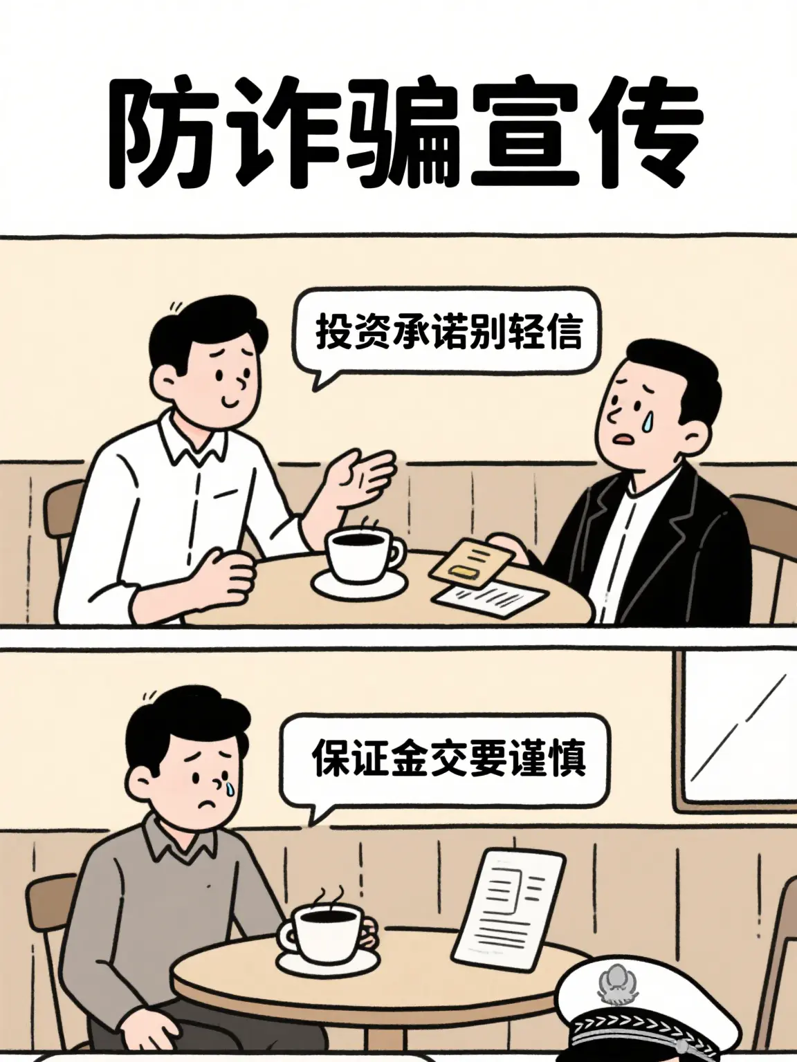 高收益理財？血本無歸預警！漫畫封面图片