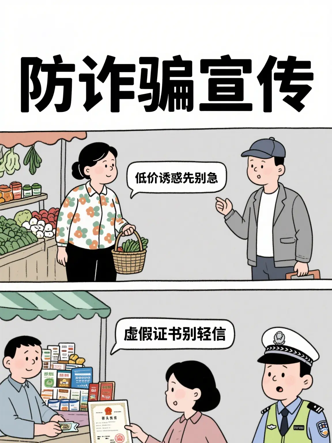 街頭'大便宜'，百分百大陷阱漫畫封面图片