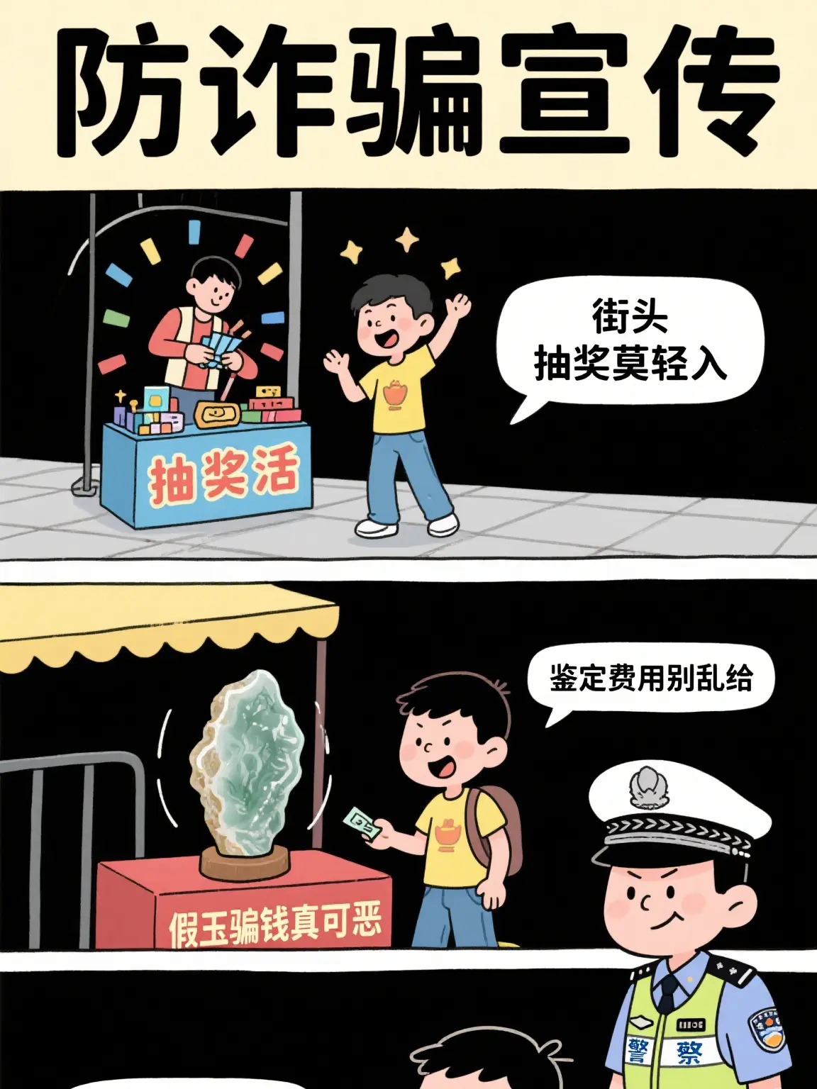 免費抽獎？付費陷阱！漫畫封面图片