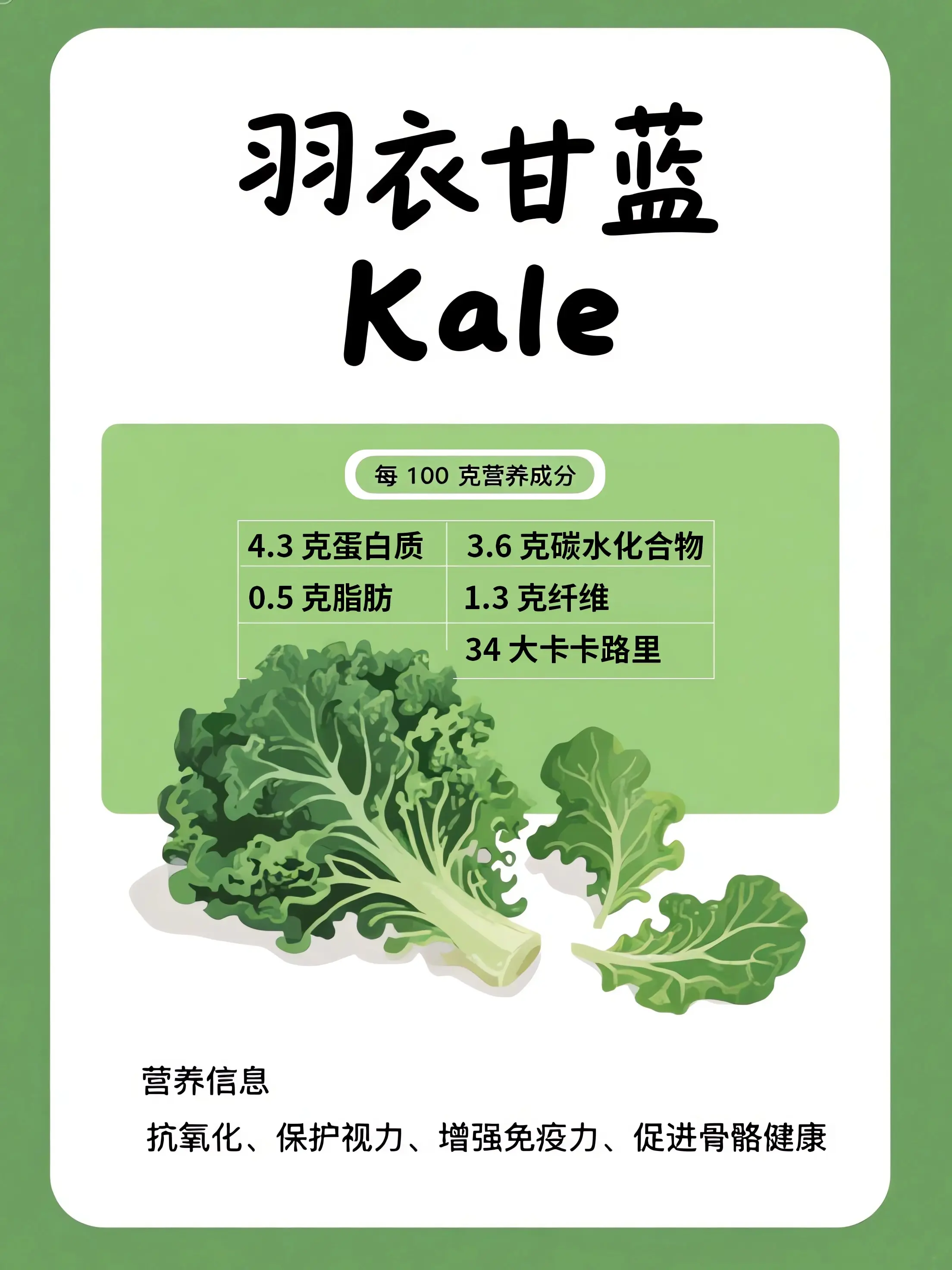羽衣甘藍知識小課堂漫畫封面图片