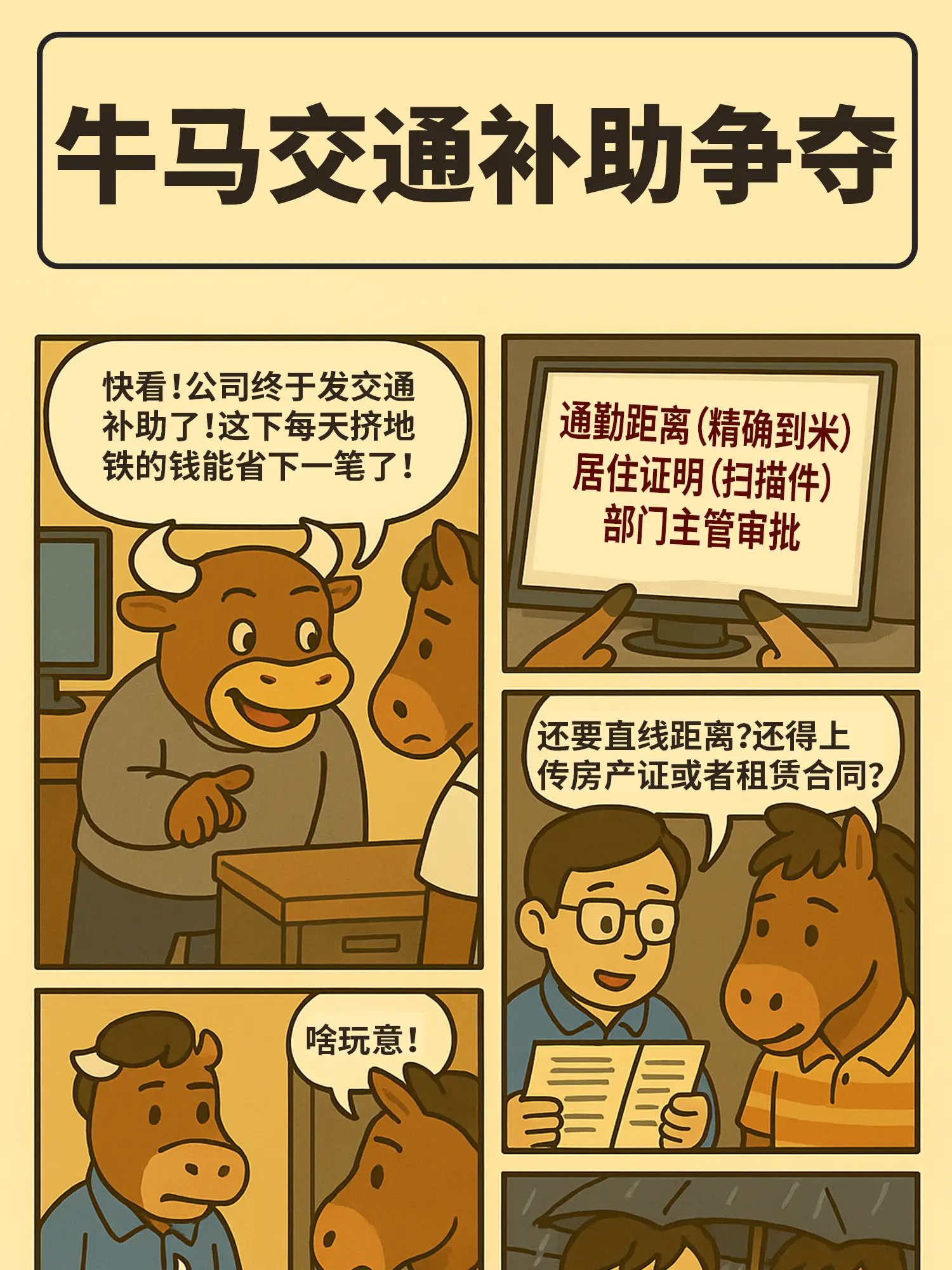 補助爭奪戰！區區200塊，竟讓全公司勾心鬥角？漫畫封面图片