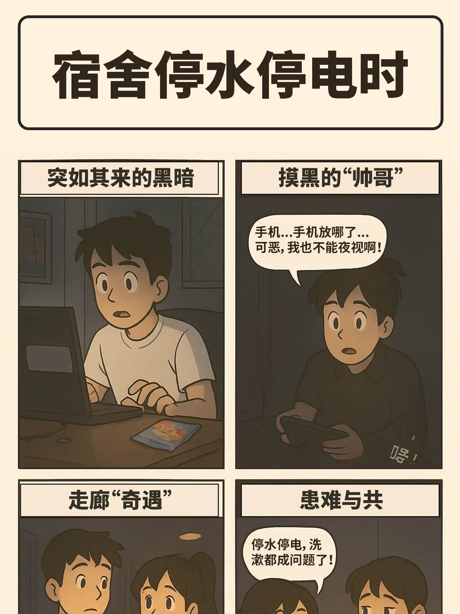 停水斷電時刻漫畫封面图片