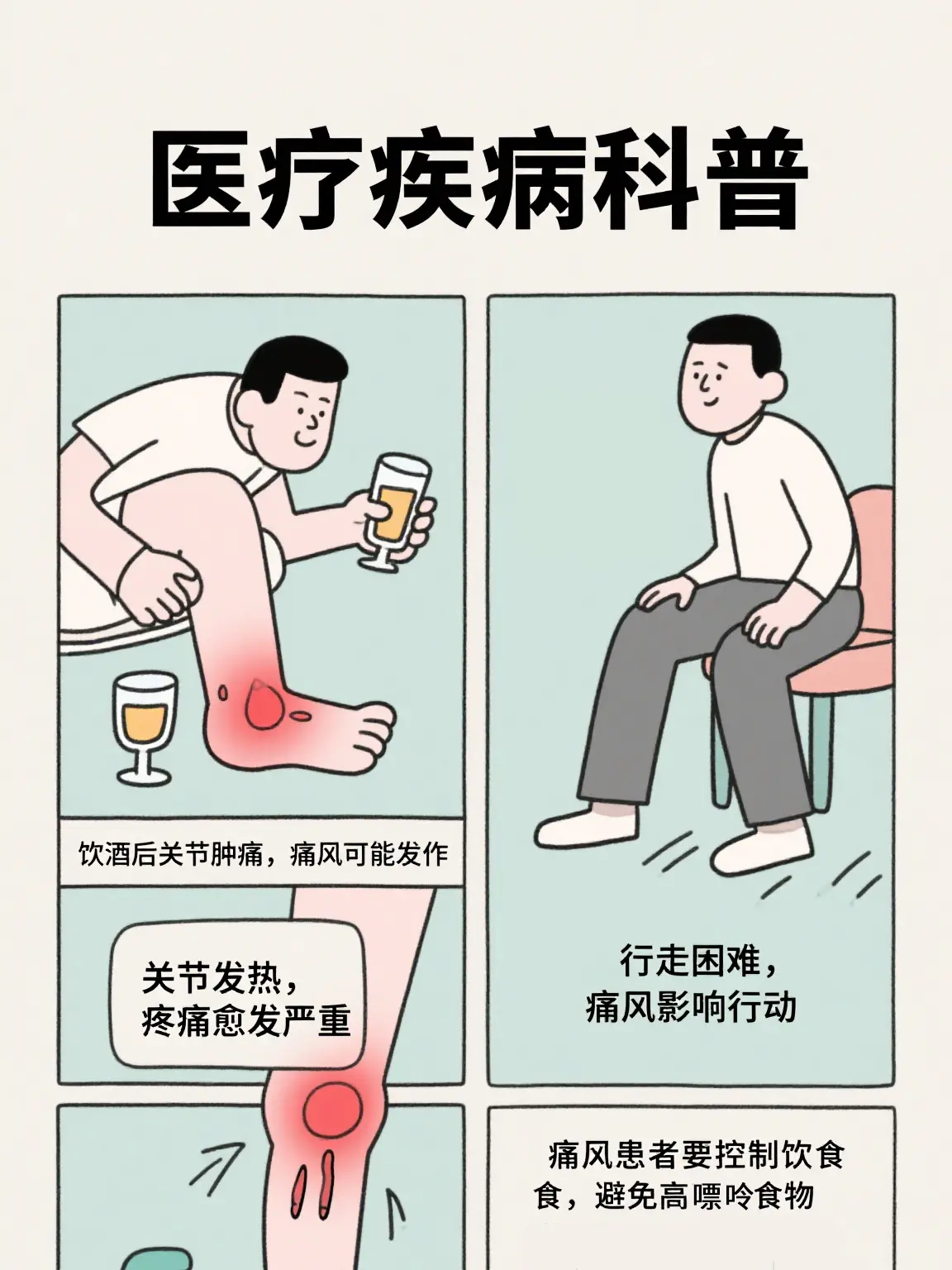 大腳趾的午夜警報：你的血液正在‘結晶化’！漫畫封面图片