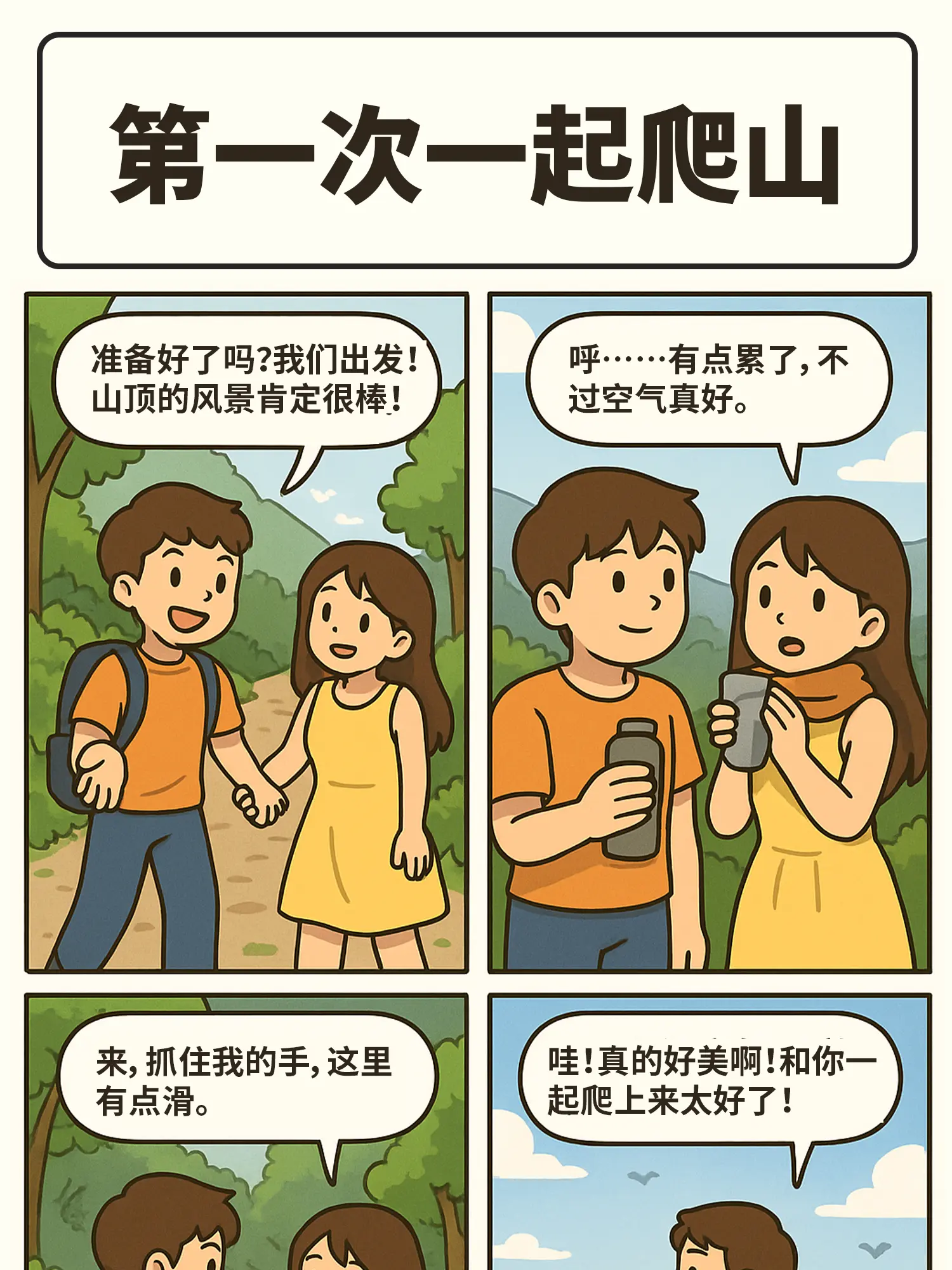 海拔每米，心跳+1漫畫封面图片