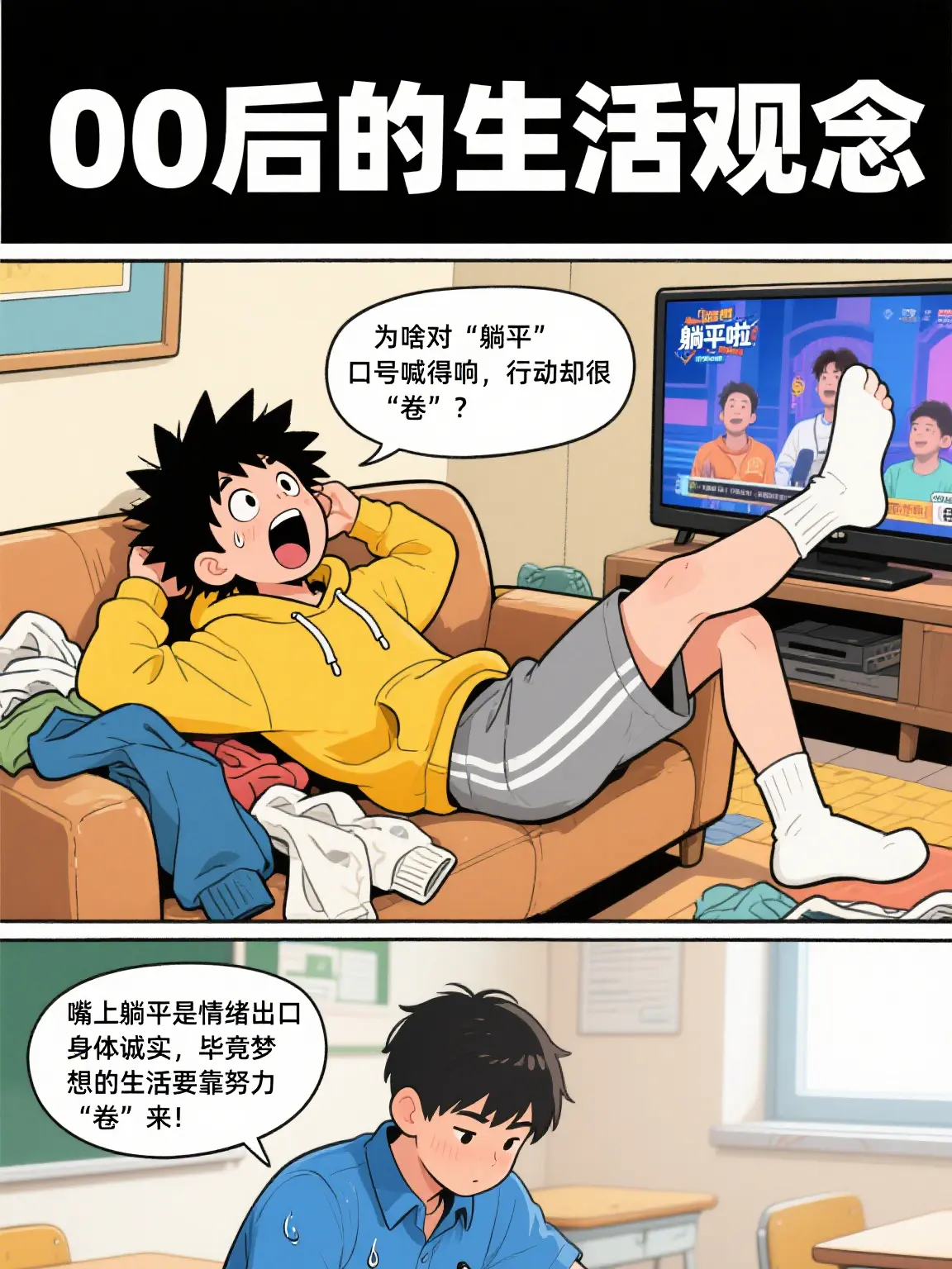 躺平人