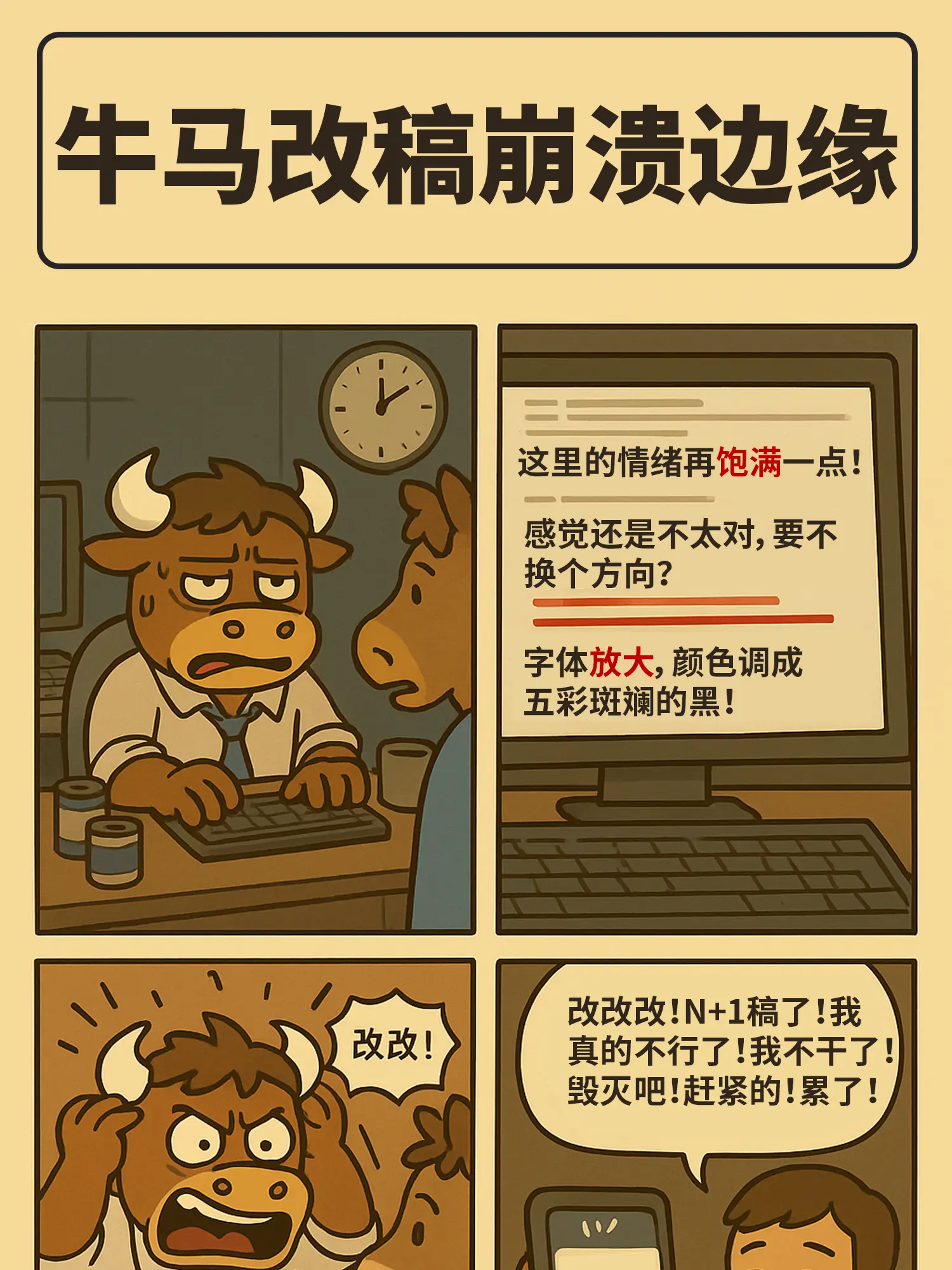 鍵盤上的淚，比稿子更鹹漫畫封面图片
