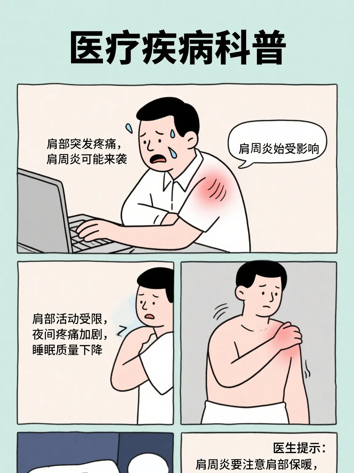 你的肩在“求饒”漫畫封面图片