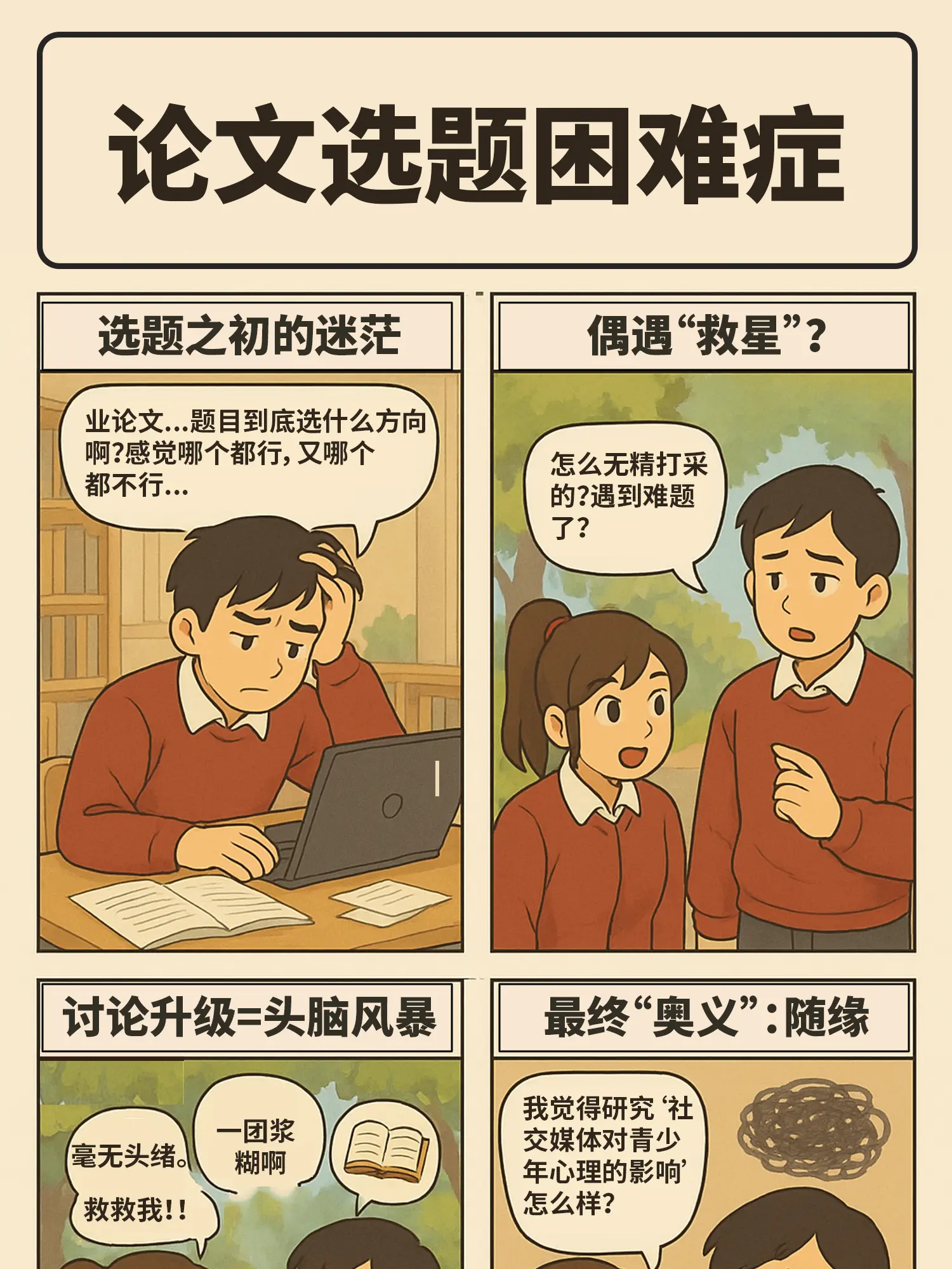 選題困難症漫畫封面图片