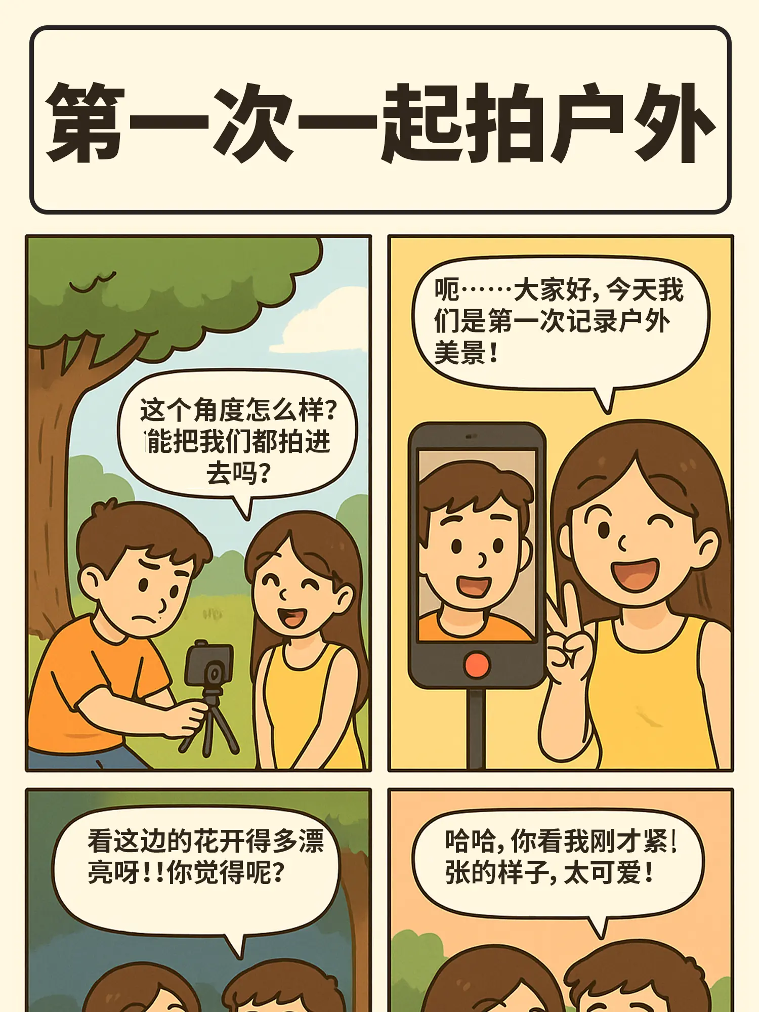 戶外初體驗漫畫封面图片