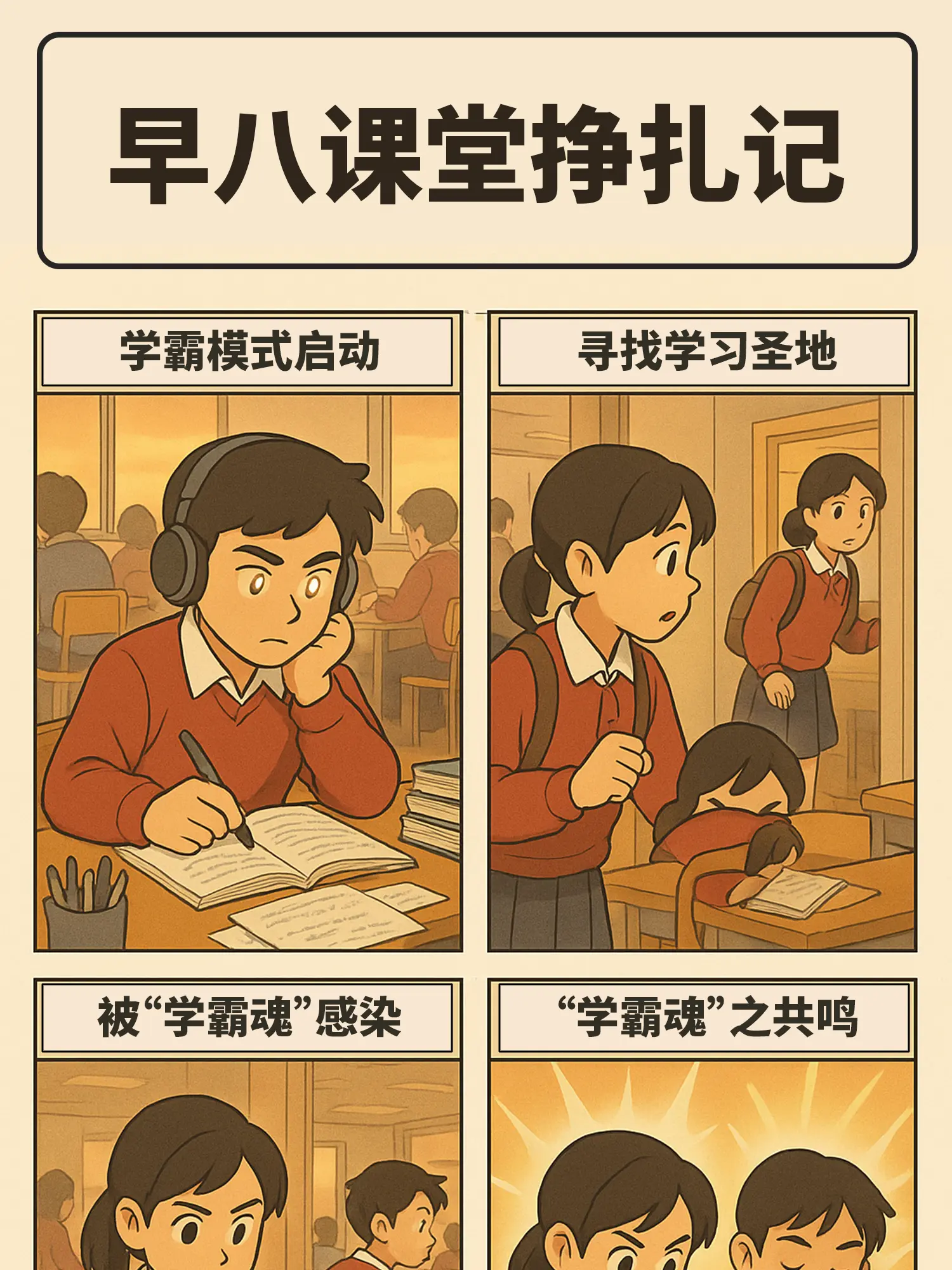 學霸魂漫畫封面图片
