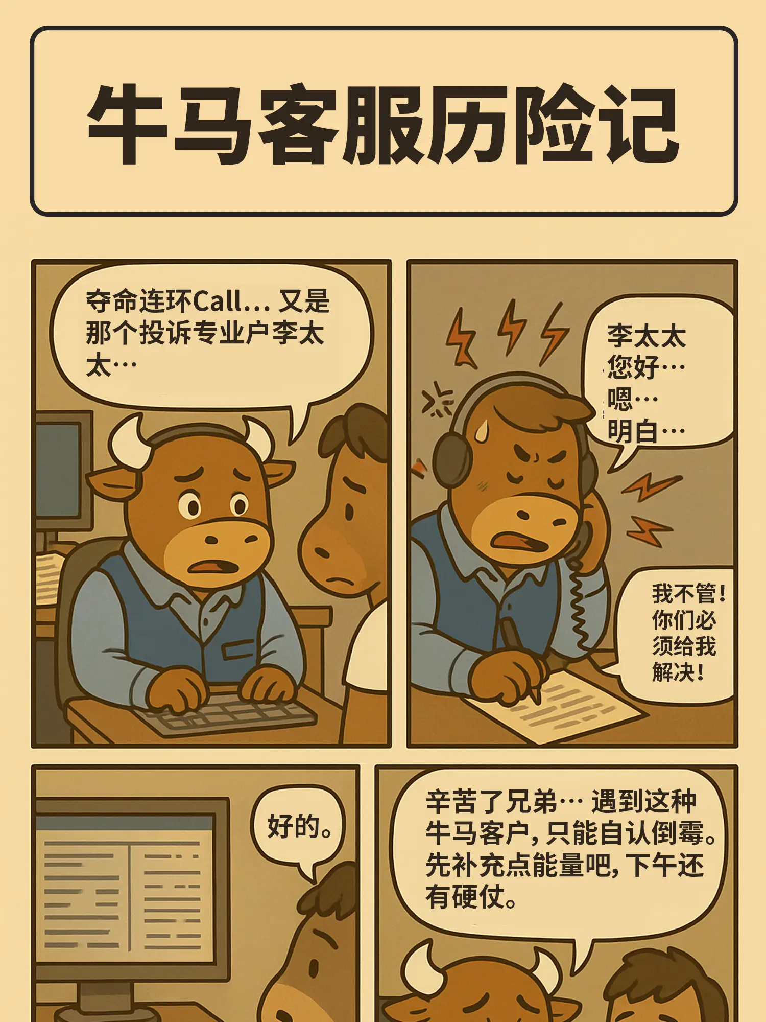 客服的命也是命漫畫封面图片