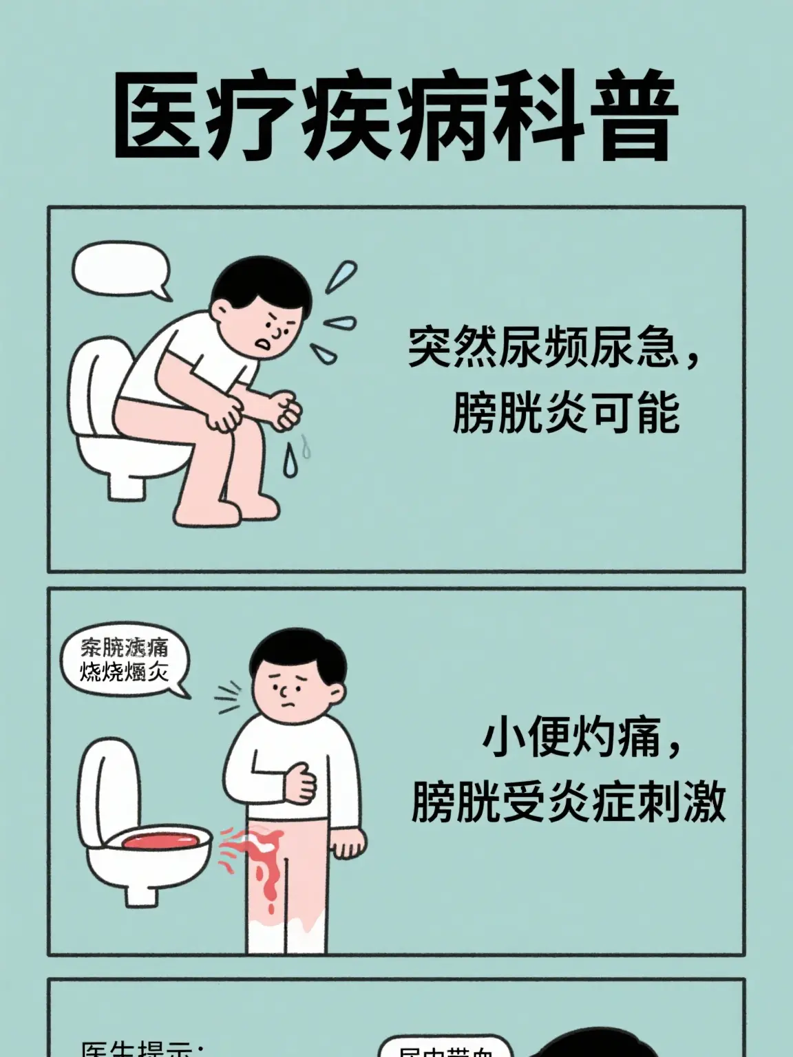 膀胱炎退退退漫畫封面图片