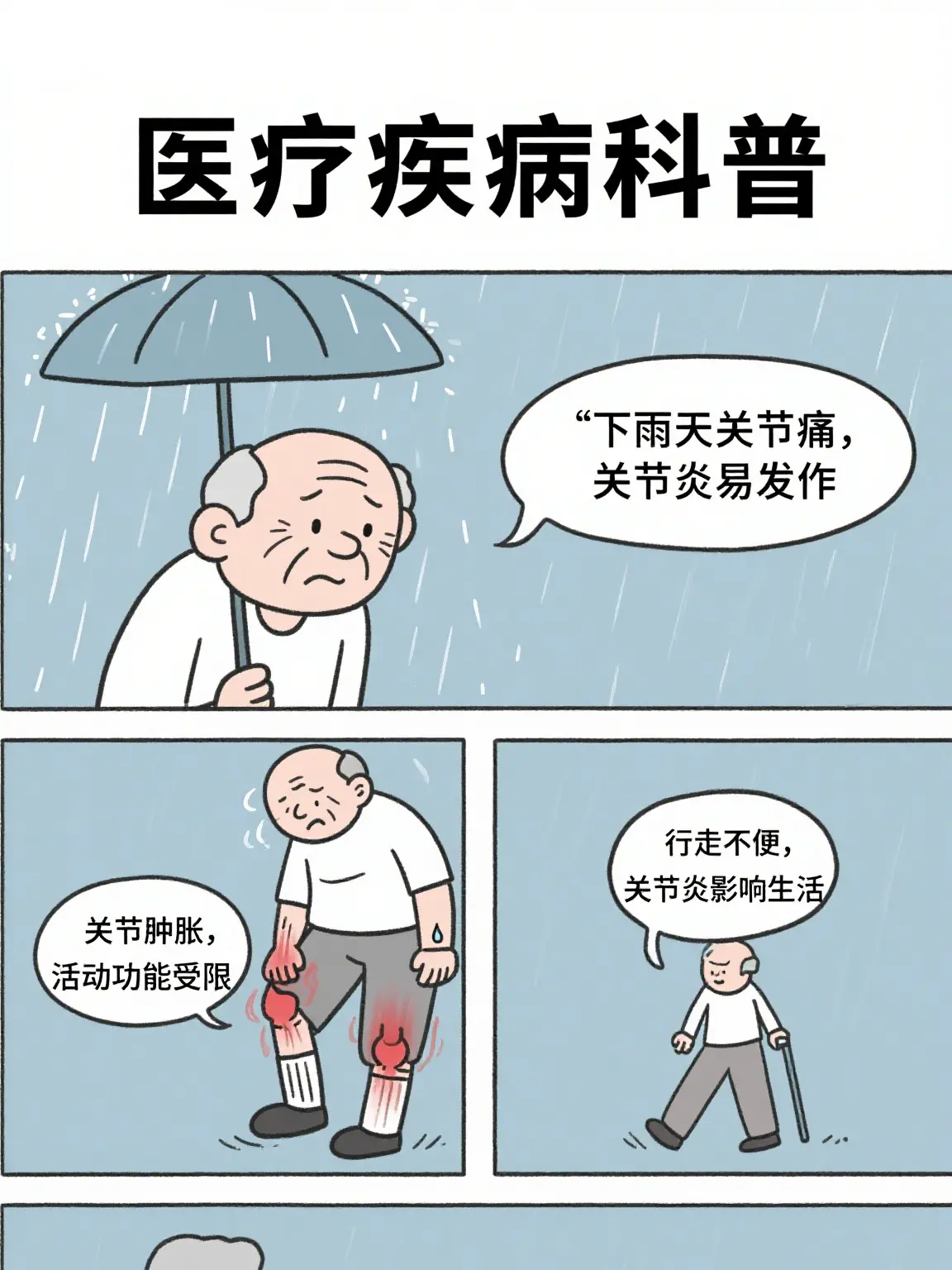 身體“罷工警告”：你的關節在求救！漫畫封面图片