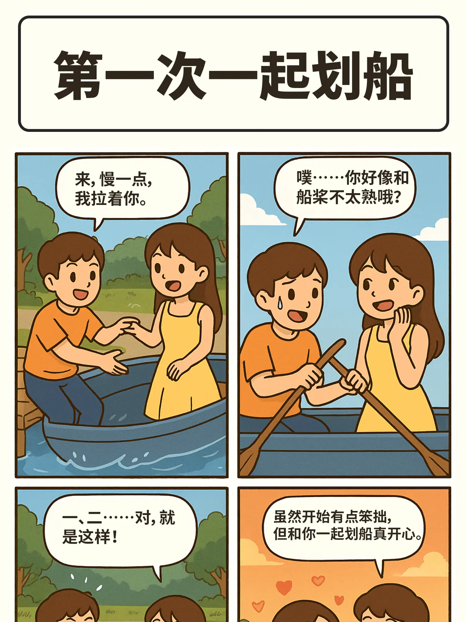 槳聲裏的心跳漫畫封面图片