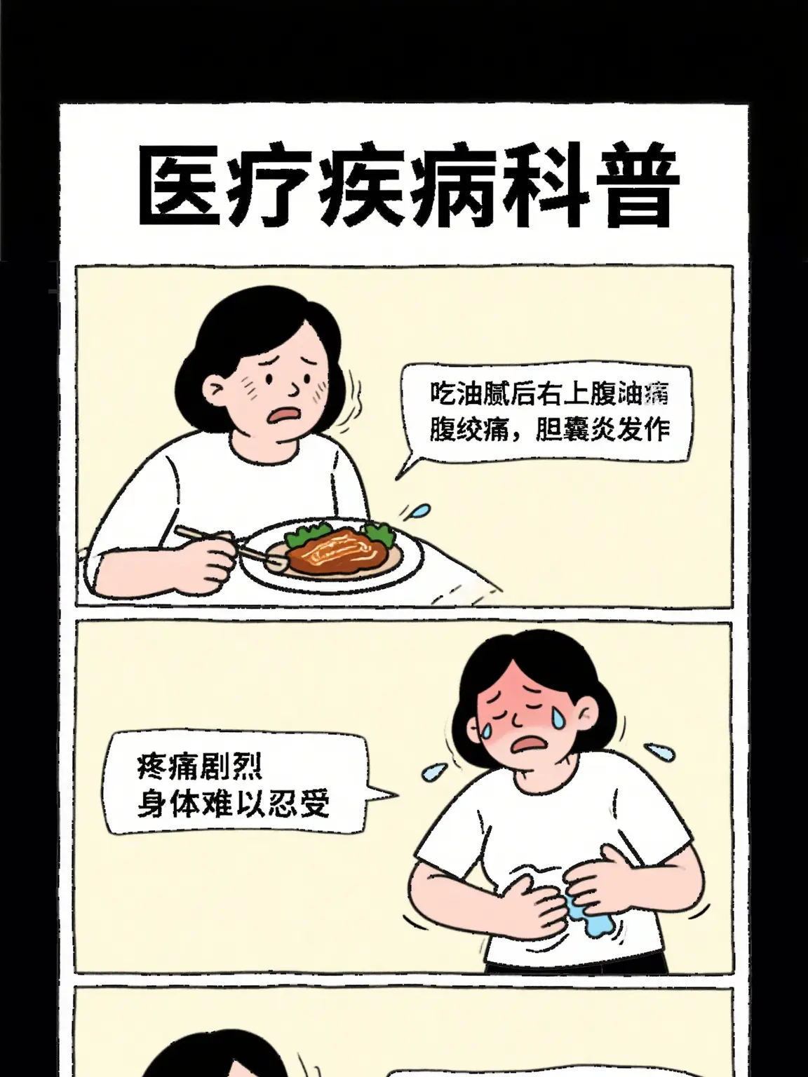 膽囊的“油脂危機”漫畫封面图片