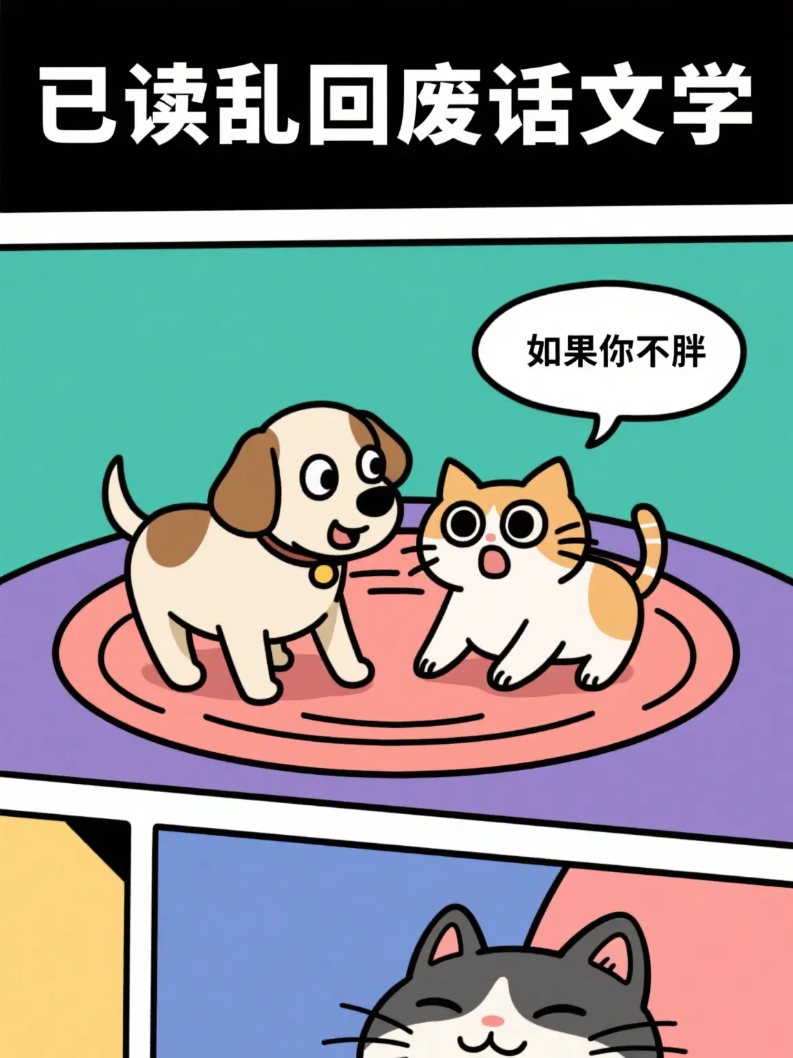 誇誇廢話文學漫畫封面图片