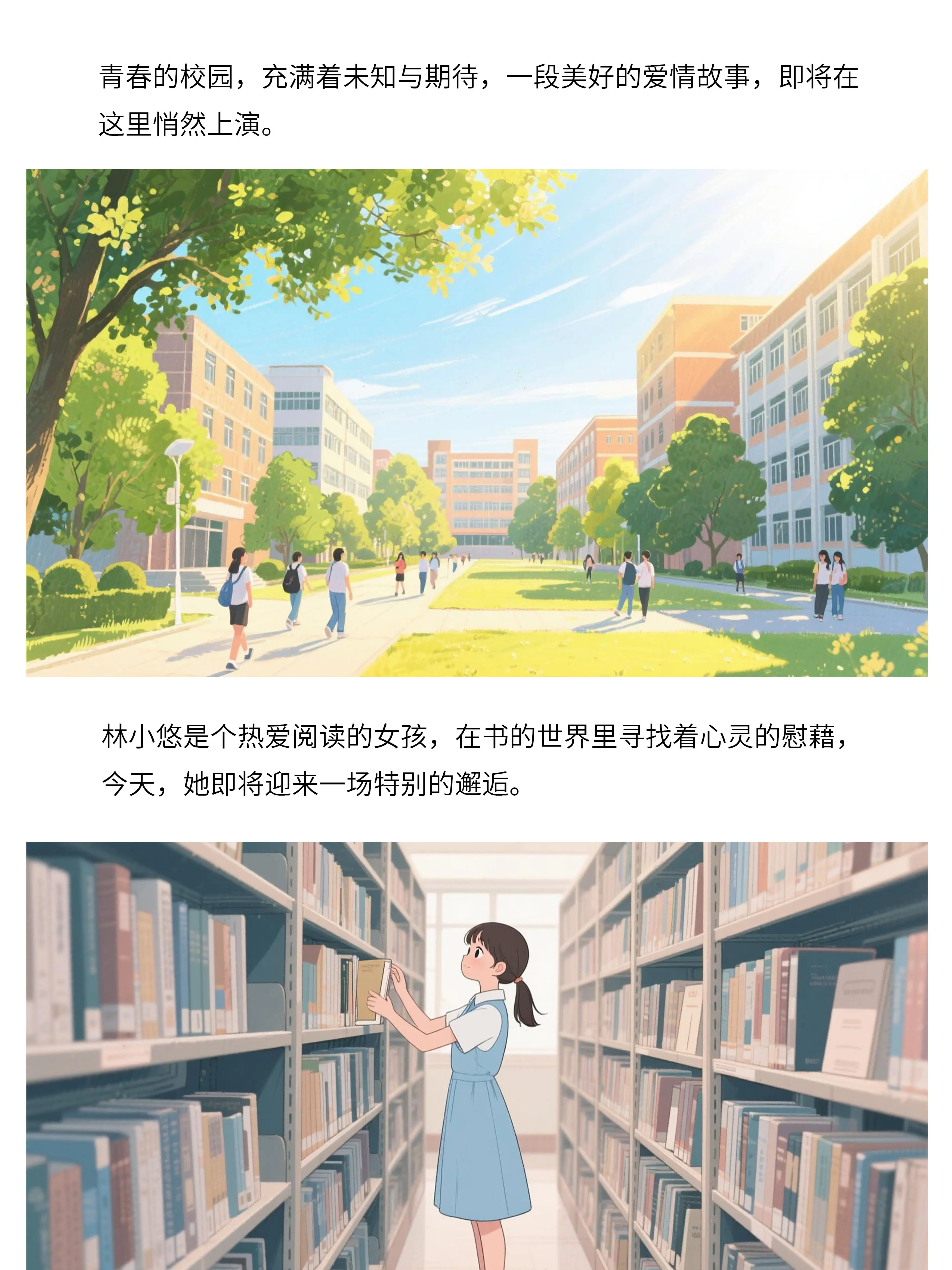 圖書館偶遇漫畫封面图片