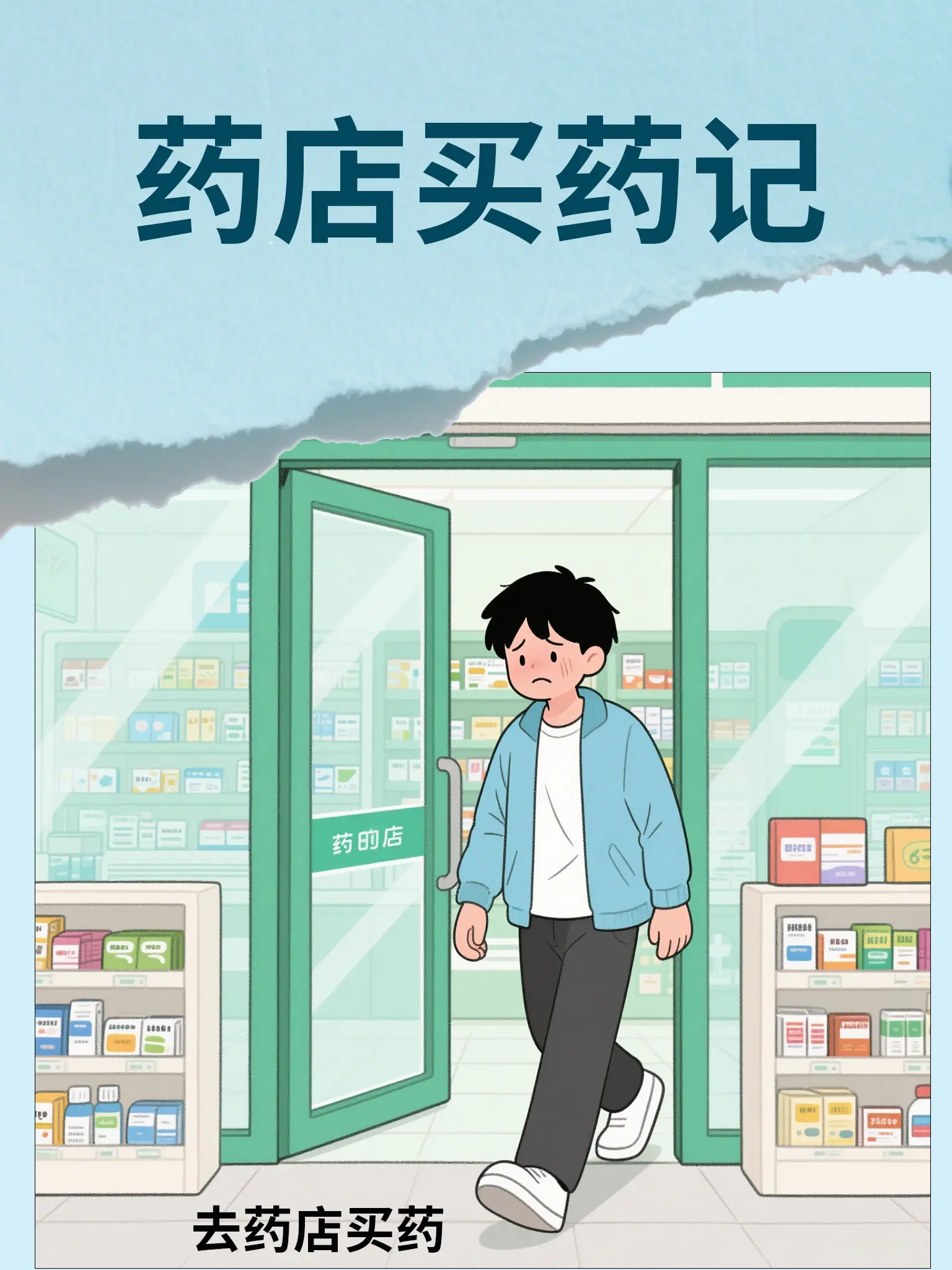 藥店買藥記漫畫封面图片