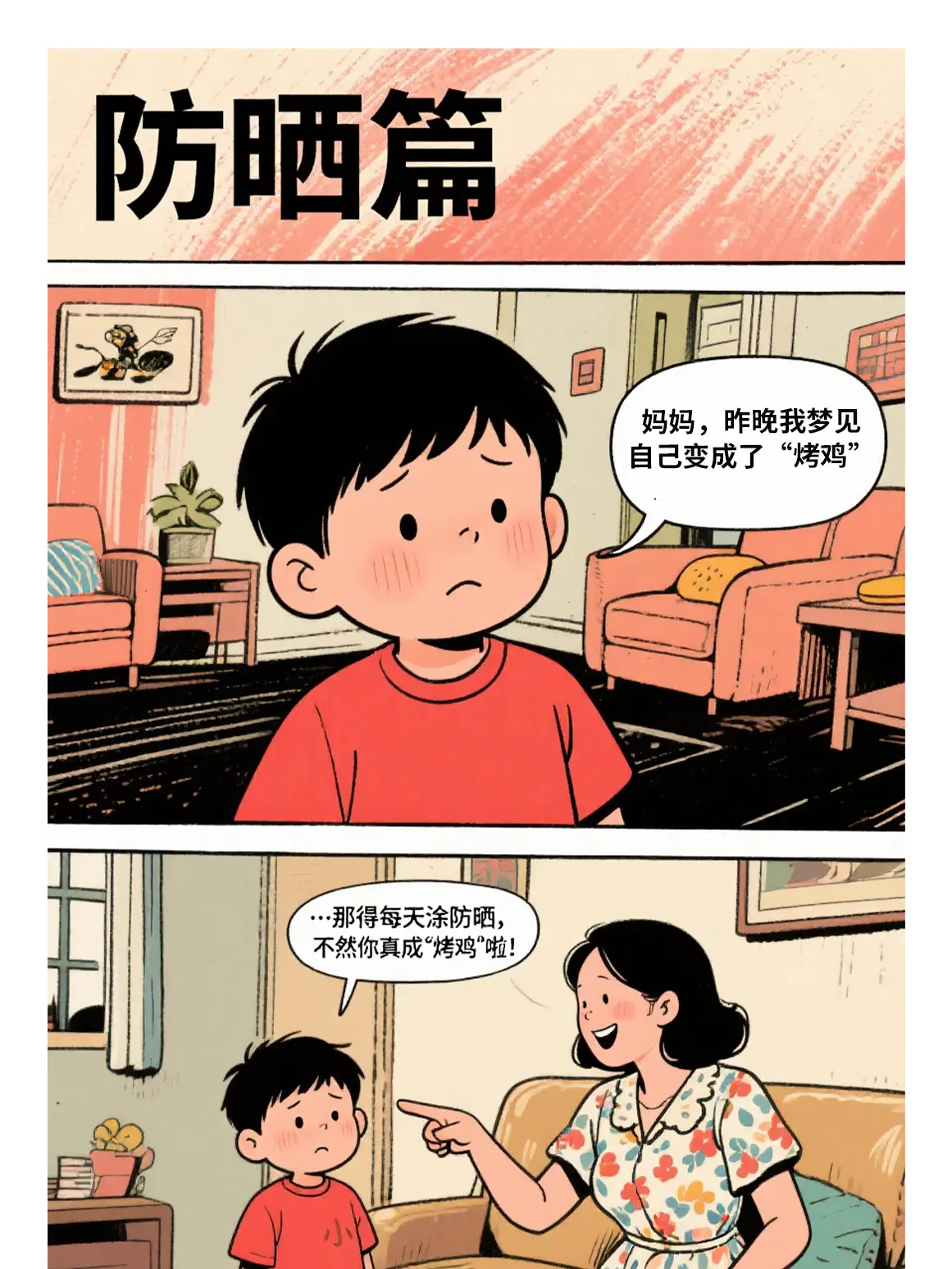 正確使用防曬霜漫畫封面图片