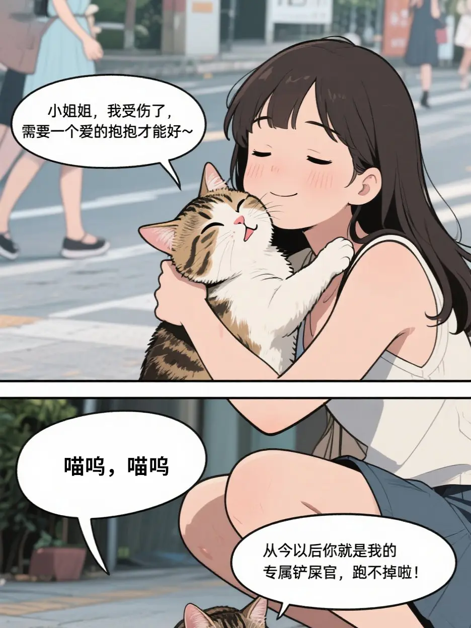 流浪貓的內心獨白漫畫封面图片
