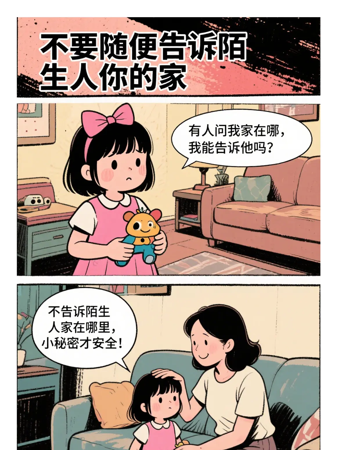 不要告訴別人你的家漫畫封面图片