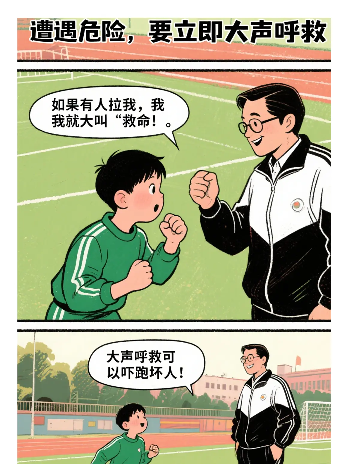 學會大聲呼救漫畫封面图片