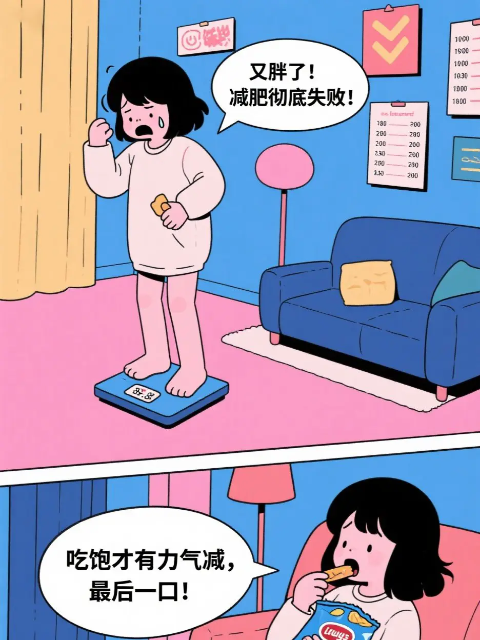 減肥又失敗漫畫封面图片