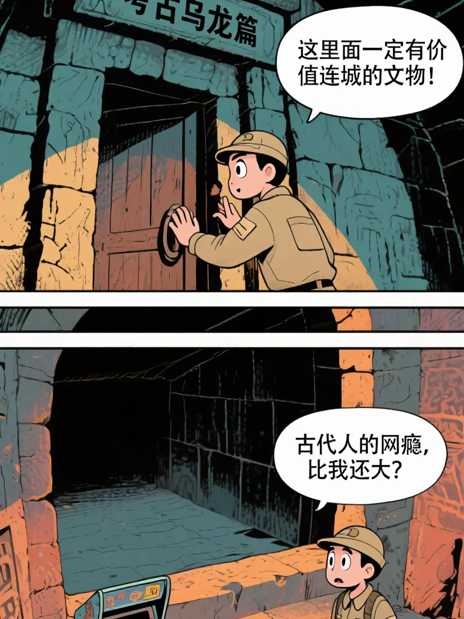 古代人的網瘾漫畫封面图片