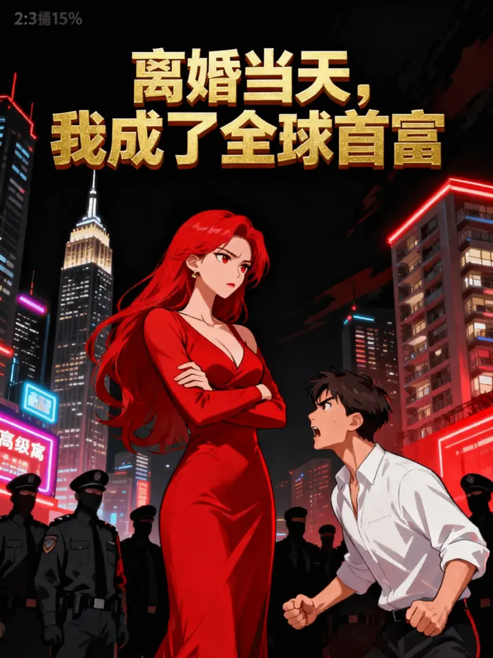 離婚當天，雾撋了全球首富小說封面图片